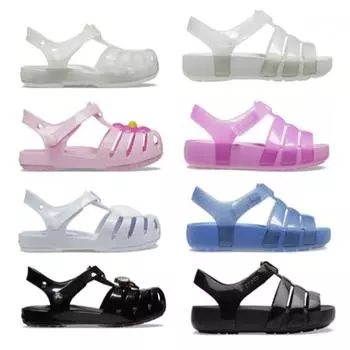 Crocs Сандалии Isabella Jelly для малышей 208444208445209836 0ic209836 4pb209400 0012098... C9(155)/2084440IC (silver glitter)