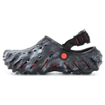 Crocs Сандалии пляжные нескользящие прочные EVA унисекс сандалии черные 208454-0X9 38-39