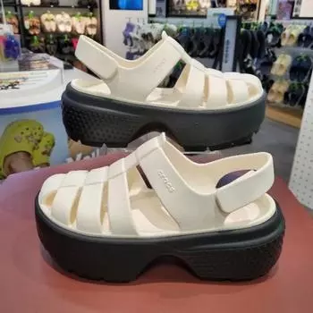 Crocs Сандалии рыболовные Crocs Stomp Hc14 Chalk 209938 0wv chalk/220