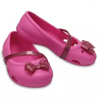 Crocs Сандалии-тапочки SKies Tqj 204028 6u9 Crocs Lina Flat K ptpK 130