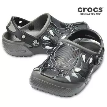 Crocs Сандалии-тапочки SKies Tqj 205503 0da Crocsfl BlacK Panther Clg K Sltgry 115