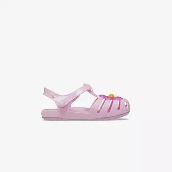 Crocs Сандалии-тапочки Skies Tqj 208445 6s0 Crocs Isabella Charm Sandals Toddler Flamingo 130