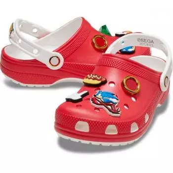 Crocs Сандалии-тапочки Skies Tqj 209278 610 SonicThehedgehog Cls Clg T Красный 150