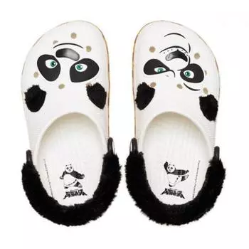 Crocs Сандалии-тапочки Skies Tqj 209463 100 Kung Fu Panda Classic Clog Kids 190