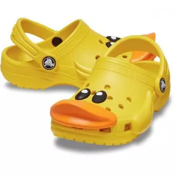 Crocs Сандалии-тапочки Skies Tqj 210017 75 лет Classic I Am Rubber Duck Clog Toddler 155