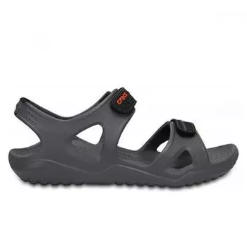 Crocs Сандалии-тапочки Tqj 203965 082 Crocs Мужские сандалии Crocs Swiftwater River Charcoal 230