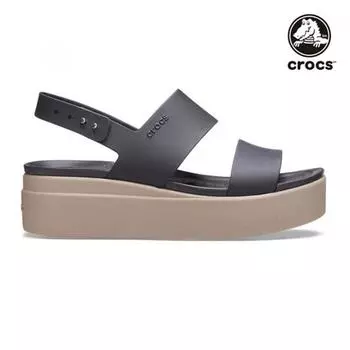 Crocs Сандалии-тапочки Tqj 206453 07h Crocs Brooklyn LoW Wedge W Blk Mrm 230