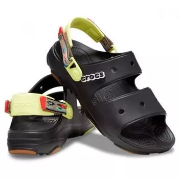 Crocs Сандалии-тапочки Tqj 208050 0c4 Classic Allterrain Ikat Sandal Blk Mlt 240