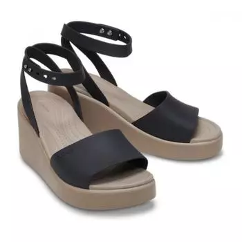 Crocs Сандалии-тапочки Tqj 209406 07h Brooklyn с ремешком на щиколотке 240