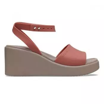 Crocs Сандалии-тапочки Tqj 209406 2dt Crocs Sandals Brooklyn Ankle Strap Wedges 220
