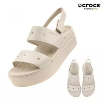 Crocs Save Zone 05 Women Brooklyn For You Sandals 210676 160 ivory/220