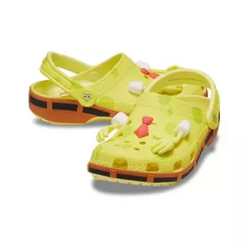 Crocs Shared Spongebob Classic Clog Ban 24sucl209824 BANANA Z7HD/M4W6 230