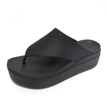 Crocs Шлепанцы Brooklyn Flip Tall Wedge 208727 001 208727001/220mm(W5)