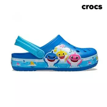 [Crocs Shoes] Crocs Kids SharK Band Clog K 206704 4jl C11 (175)
