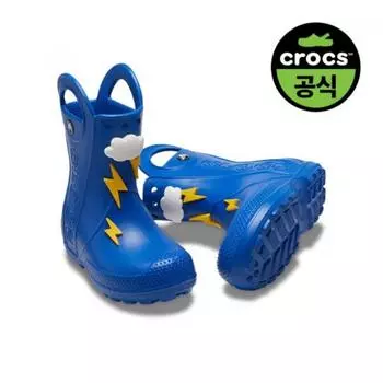 Crocs Shoes Crocs Official Kids Handle It Lightning Bolt Rain Bt Bbo 25skBt211119 BLUE BOLT(Z4KZ)/C11