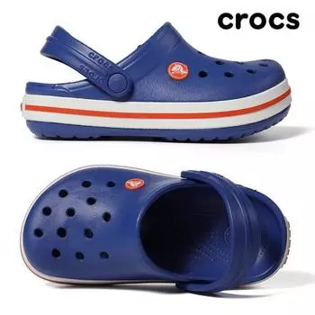 [crocs Shoes] Kids Adult CrocK Band Clog K Cerulean Blue 207006 4o5 180