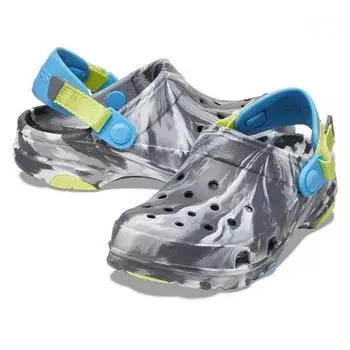 CrocS Ski S Slipper SandalS Tqj 207869 0da claSSic All Terrain Marble Black kidS 250