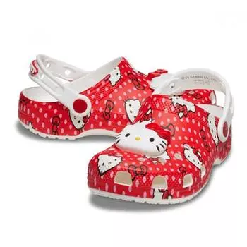 Crocs Skies Slipper Sandals Tqj 210576 90h Sanrio Characters Red Classic Clog Kids 175