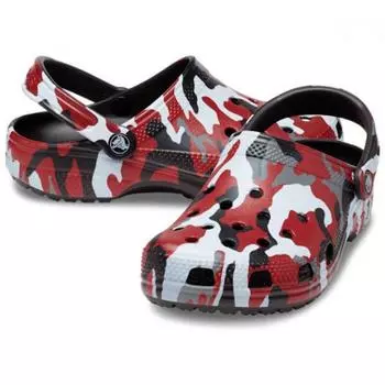 Crocs Slipper Sandals Tqj 206454 063 Classic Print Camo Clogs 240