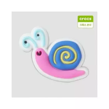 Crocs Snail Graffiti Gibbits Charm 10013729 onefree