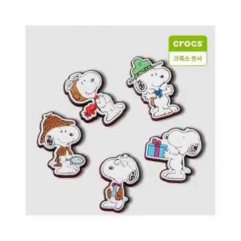 Crocs Snoopy Gibbitz Упаковка 10011466 shuffle