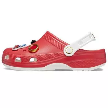 Crocs Sonic The Hedgehog x Classic Clog Sonics Shoes Кроссовки унисекс красные 208641-610 39-40