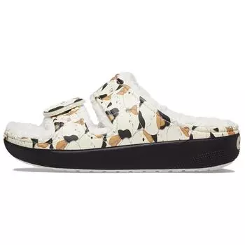 Crocs Squishmallows x Classic Cozzzy Sandal Cam The Cat мужские кроссовки кремово-коричневые черные 210217-90H 37-38