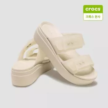 Crocs Starfield Suwon Brooklyn пряжка матовый сырой клин 210980 0lh W5(220mm)