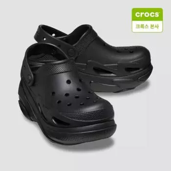 Crocs Starfield Suwon Bubble Crush Clogs Triple Black 210061 0wc M4W6(230mm)