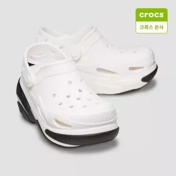 Crocs Starfield Suwon Bubble Crush Clogs White 210061 100 M4W6(230mm)
