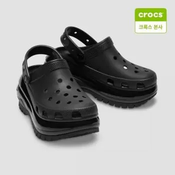 Crocs Starfield Suwon Mega Crush Clog Black 207988 001 M7W9(260mm)