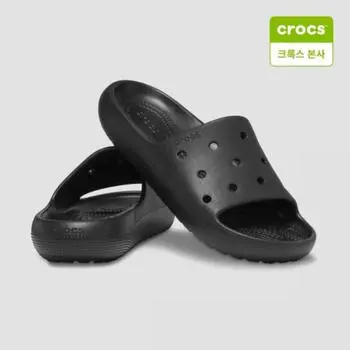Crocs Starfield Suwon Unisex Classic Slide 2.0 Черный 209401 001 M3W5(220mm)