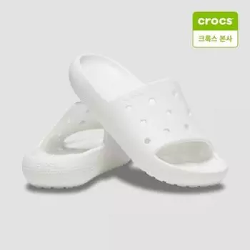 Crocs Starfield Suwon Unisex Classic Slide 2.0 Белый 209401 100 M3W5(220mm)