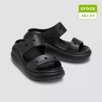 Crocs Starfield Suwon Unisex Crush Sandals Black 207670 001 M4W6(230mm)