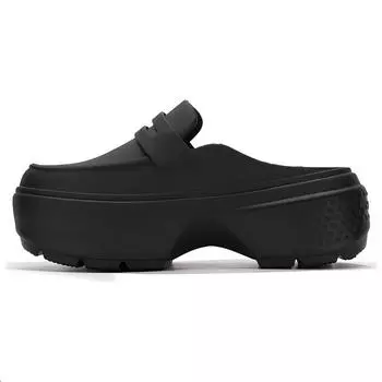 Crocs Stomp Loafer черные кроссовки унисекс 209937-060 36-37