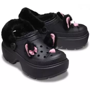 Crocs Stomp Stuffed Animal Clog 210690 001 M4W6