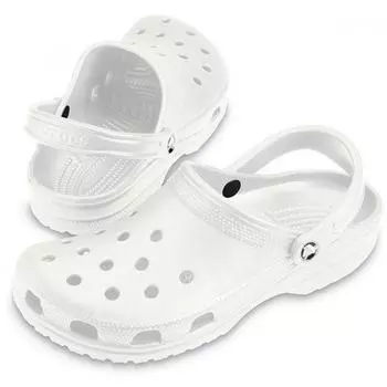 Crocs Store Genuine Classic Clog White 10001 100 classic clog/white/230