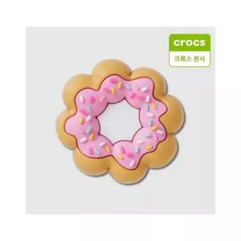 Crocs Пончик со вкусом клубники и мороси Gibbitz Charm 10013753 shuffle