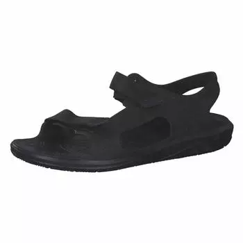 CROCS Swiftwater Expedition Литые 24 см Женские сандалии, Черный/Черный,