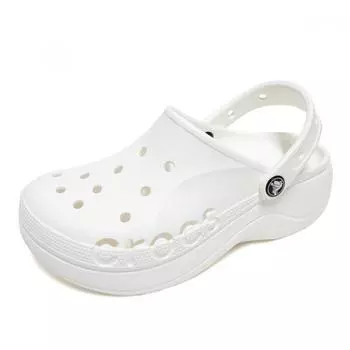Crocs Тапочки для общественного пользования на платформе Vaya, белые 208186 100 208186100/230mm(W6)