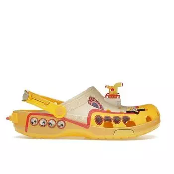 Crocs The Beatles x Classic Clog желтые подводные кроссовки унисекс Multi 210893-90H 36-37
