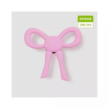 Crocs Тонкая розовая лента Zibbitz Charm 10014745 one/free