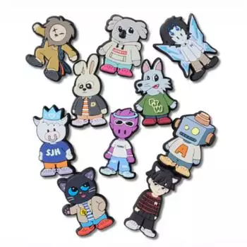 Crocs Treasure X Crocs Zibbitz Set Of 10 10015099 FREE