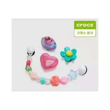 Crocs Trendy Jewelry Set Of 5 10009877 shuffle/one sizefree