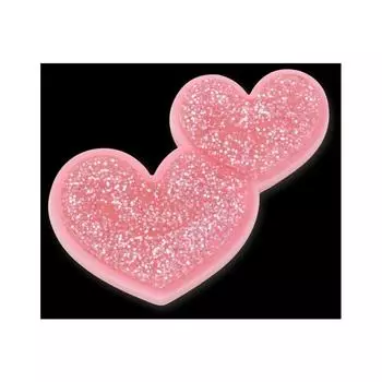 Crocs Трио из блестящего сердца Zibbitz 10014806 shuffle/one sizefree