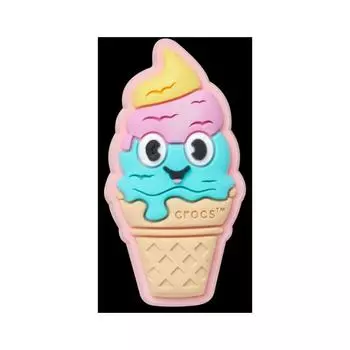 Crocs Улыбающееся мороженое Jibbitz 10014853 shuffle/one sizefree