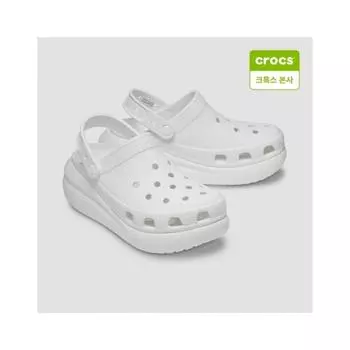Crocs Unisex Classic Crush Clog White 207521 100 white/M11