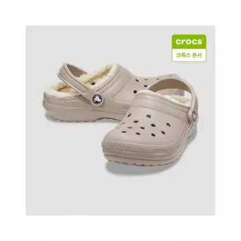 Crocs Unisex Classic Lined Clogs 203591 2 Yb 2YB mushroom roombone/M8W10