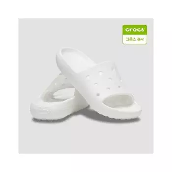 Crocs Unisex Classic Slide V2 209401 100 100 white/M10W12