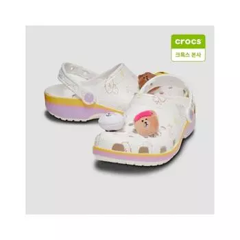 Crocs Unisex Line Friends Classic Clog 209480 100 100 white/M10W12